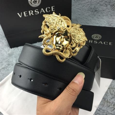 fake versace medusa belt|Versace Medusa snake wings belt.